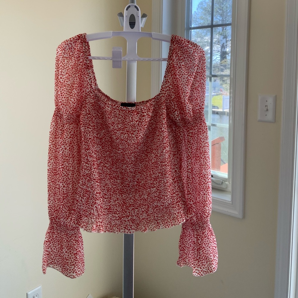 Lucy Paris Smocked Body Blouse